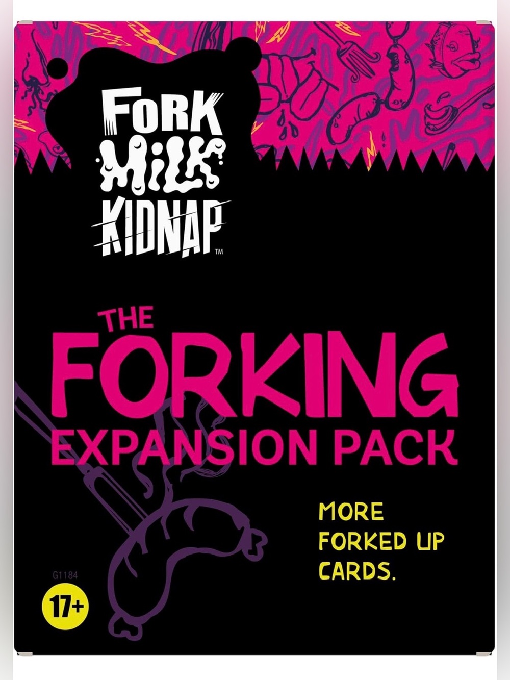 Fork Milk Kidnap The Forking Expansion Pack Card Game Brand New